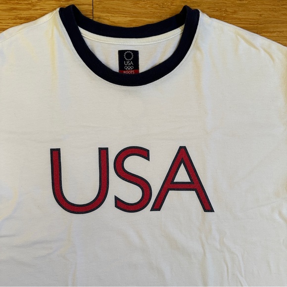 Official USA Olympics 2004 Athens Roots Shirt Size  XXL - Picture 3 of 10
